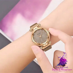 Diamond Women’s Lazy Magnet Wrist Watch