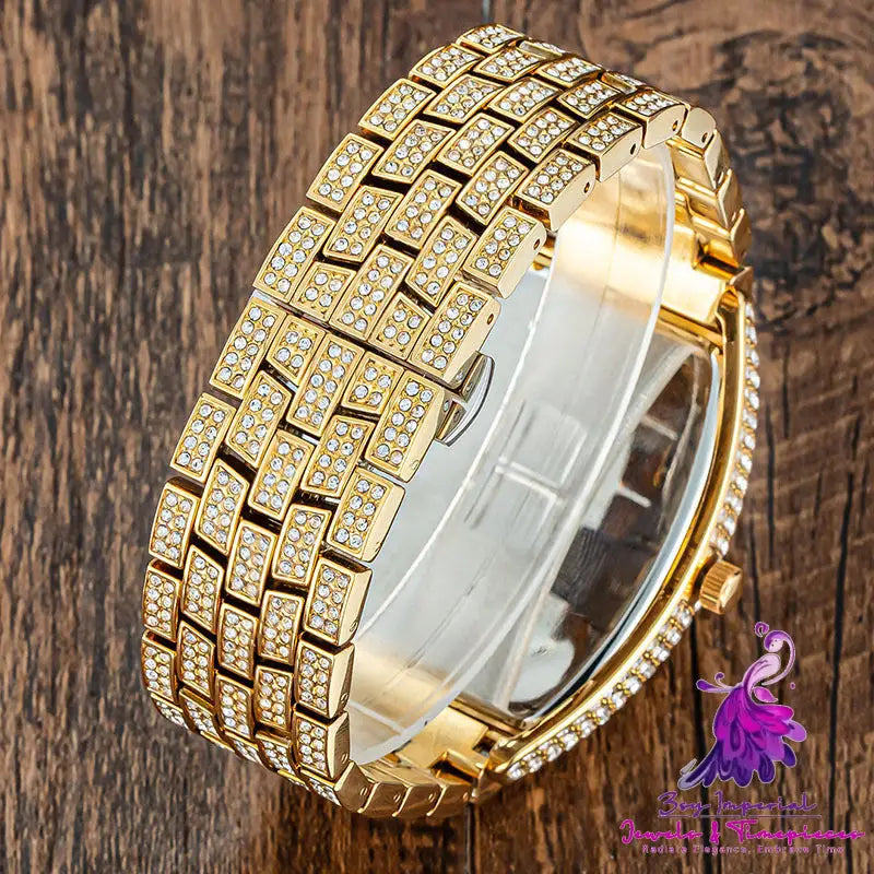 Diamond Barrel Digital Men’s Watch