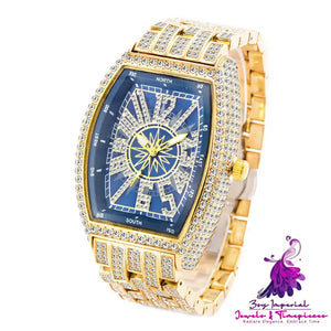 Diamond Barrel Digital Men’s Watch