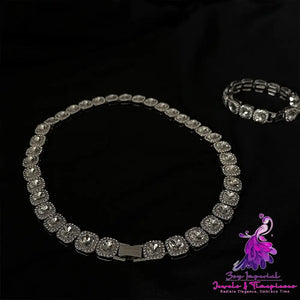 Rock Sugar Diamond Necklace