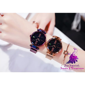 Geometric Surface Quartz Wristwatch