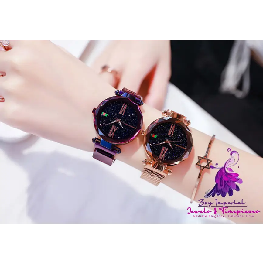 Geometric Surface Quartz Wristwatch