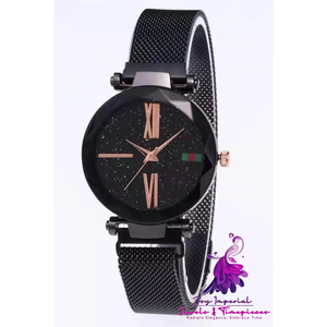 Geometric Surface Quartz Wristwatch