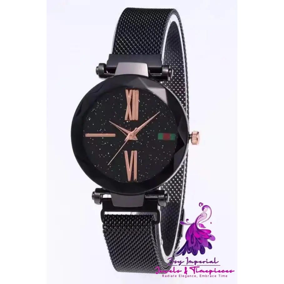 Geometric Surface Quartz Wristwatch