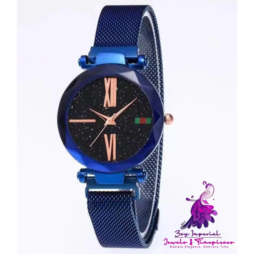 Geometric Surface Quartz Wristwatch