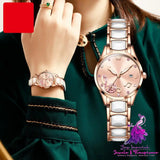 Diamond Inlaid Fashion Women’s Quartz Watch