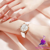 Diamond Inlaid Women’s Multi-function Watch