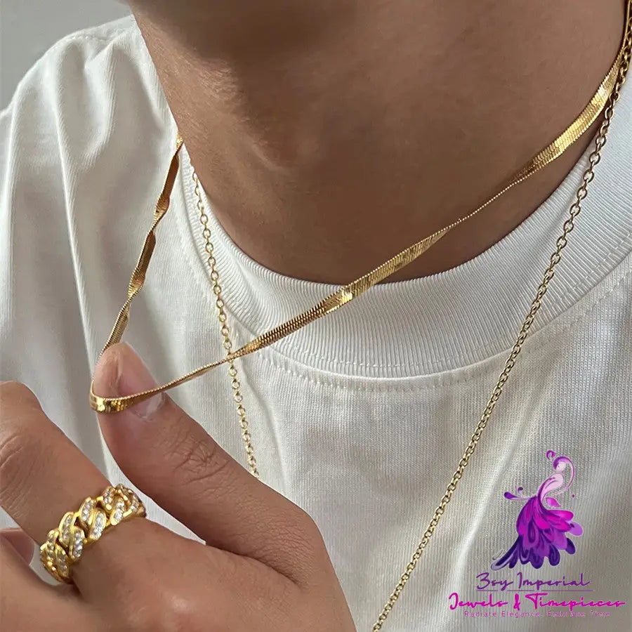 Irregular Hip Hop Diamond Necklace