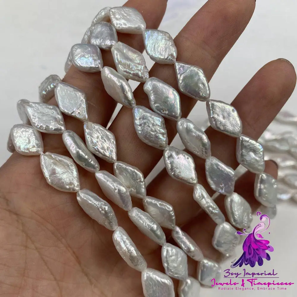 Freshwater Diamond Pearl Beads