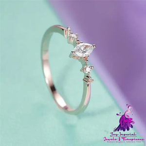 Horse Eye Diamond Ring