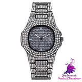 Luxury Brand Diamond Men’s Watch