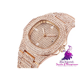 Luxury Brand Diamond Men’s Watch