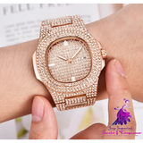 Luxury Brand Diamond Men’s Watch