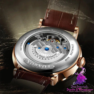 Diamond Set Commemorative Waterproof Watch