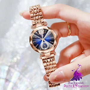 Multi-pronged Gradient Diamond Watch