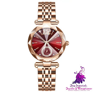 Multi-pronged Gradient Diamond Watch