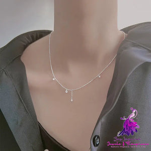 Round Bead Diamond Necklace