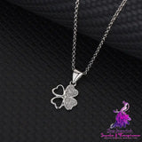 Diamond Clover Necklace