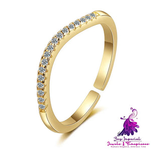 Women’s Fashion Diamond Stacking Style Ring