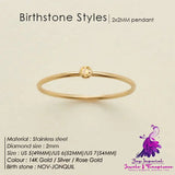 Stainless Steel Ring Female Simple Niche Diamond-studded