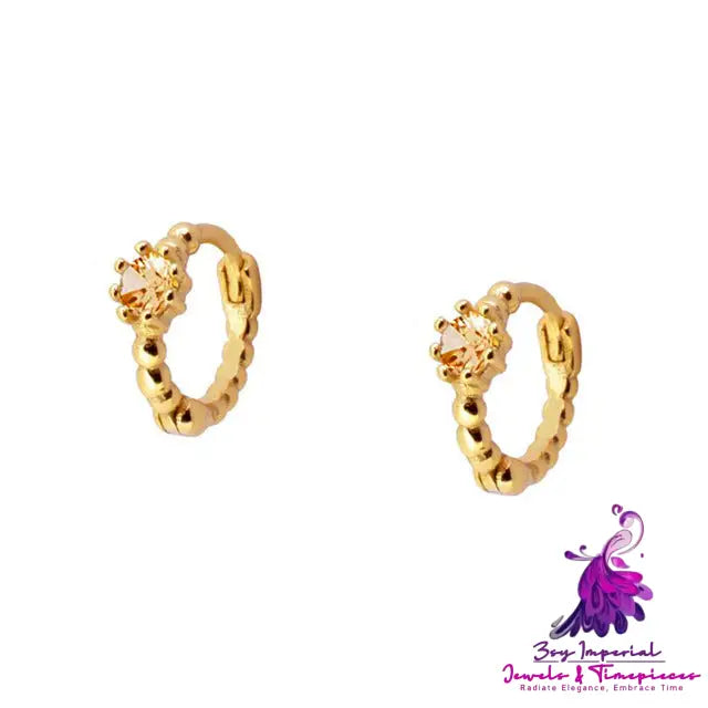 Studded Diamond S925 Ear Buckle