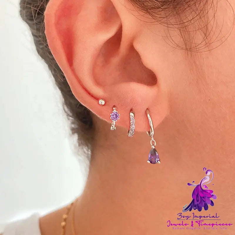 Studded Diamond S925 Ear Buckle