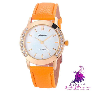 Bilateral Diamond Ladies Watch