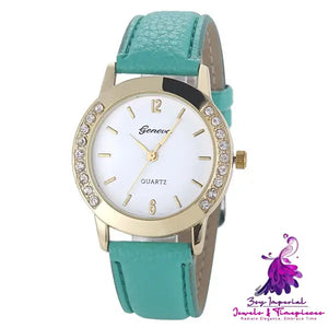 Bilateral Diamond Ladies Watch