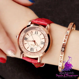 Flowing Water Diamond Ladies Watch