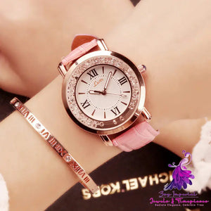 Flowing Water Diamond Ladies Watch