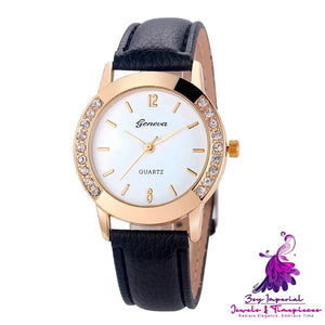 Bilateral Diamond Ladies Watch