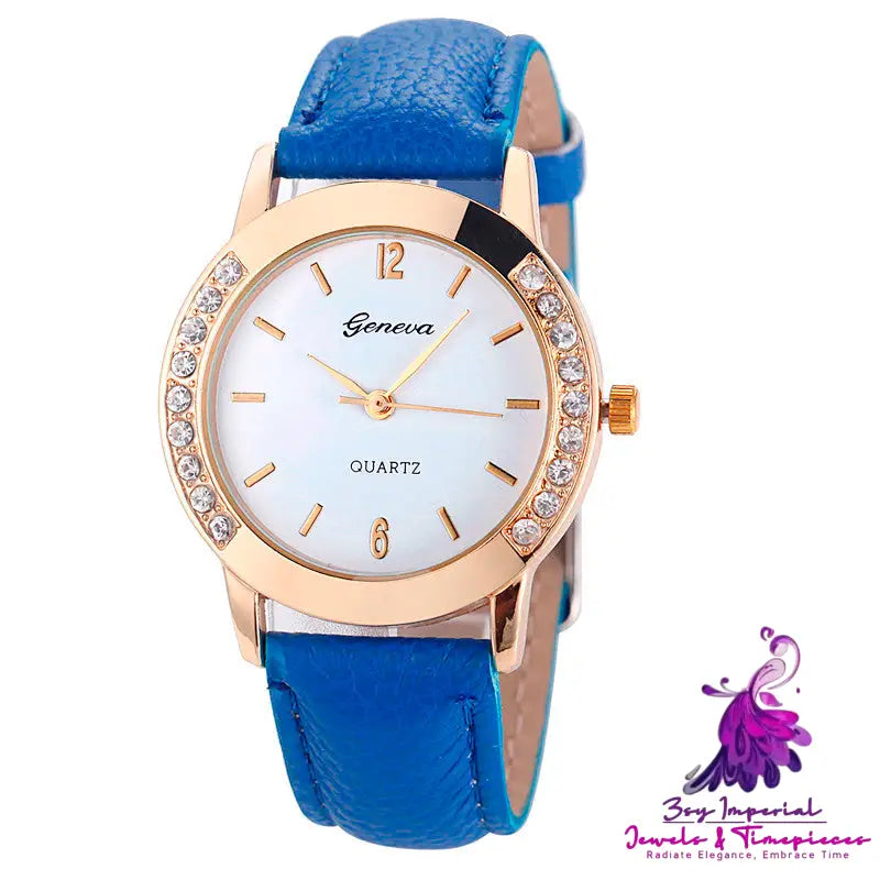 Bilateral Diamond Ladies Watch