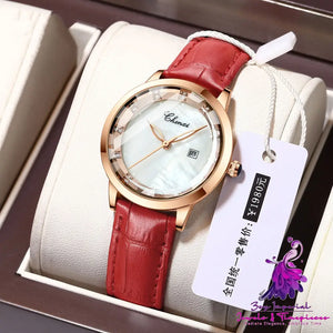 Waterproof Diamond Ladies Watch