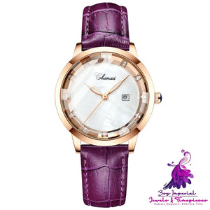 Waterproof Diamond Ladies Watch