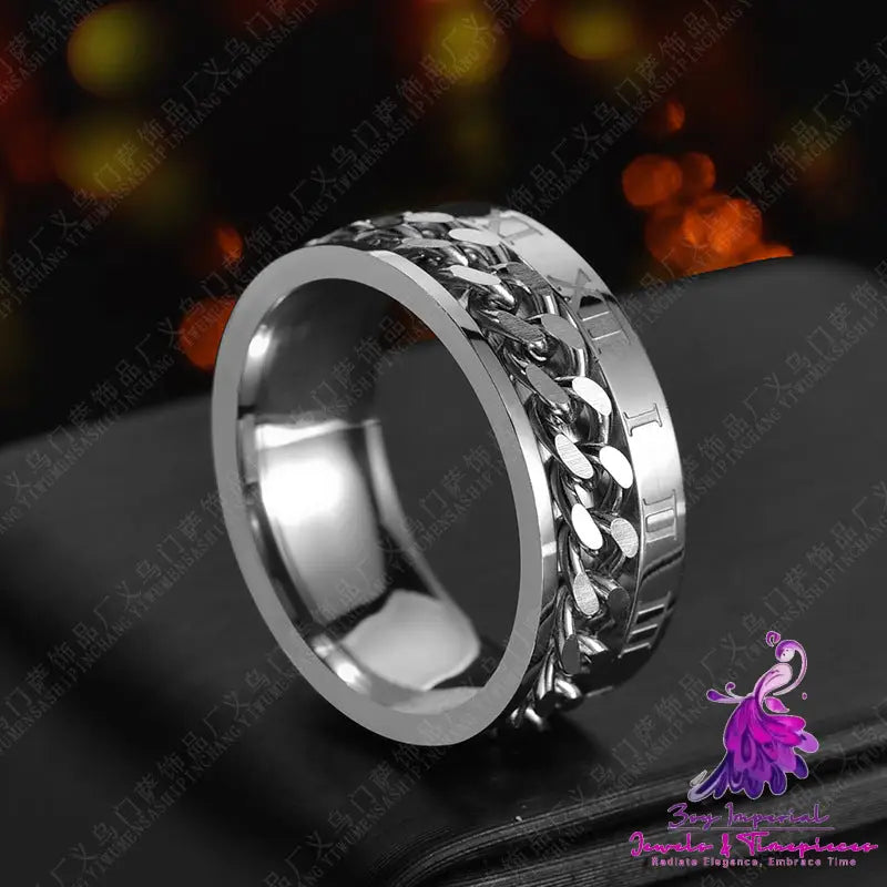 Digital Titanium Steel Ring