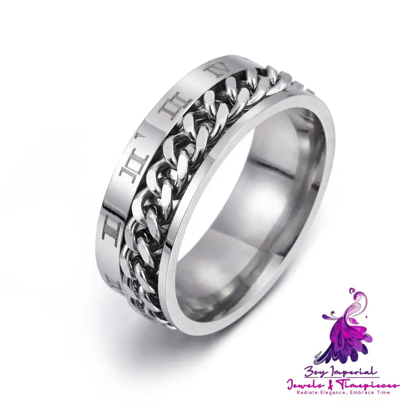 Digital Titanium Steel Ring