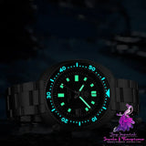 Luminous Sapphire Steel Diving Mechanical Watch