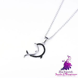 Dolphin Sterling Silver Pendant