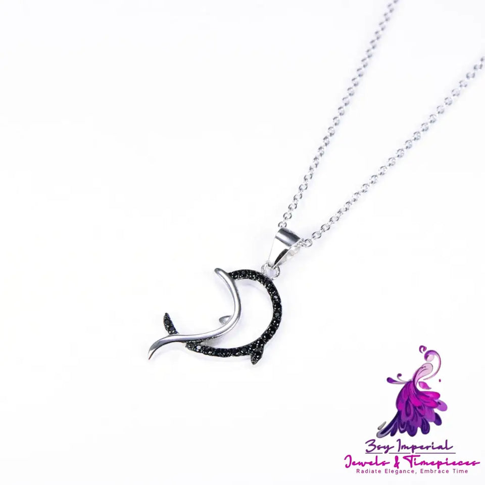 Dolphin Sterling Silver Pendant