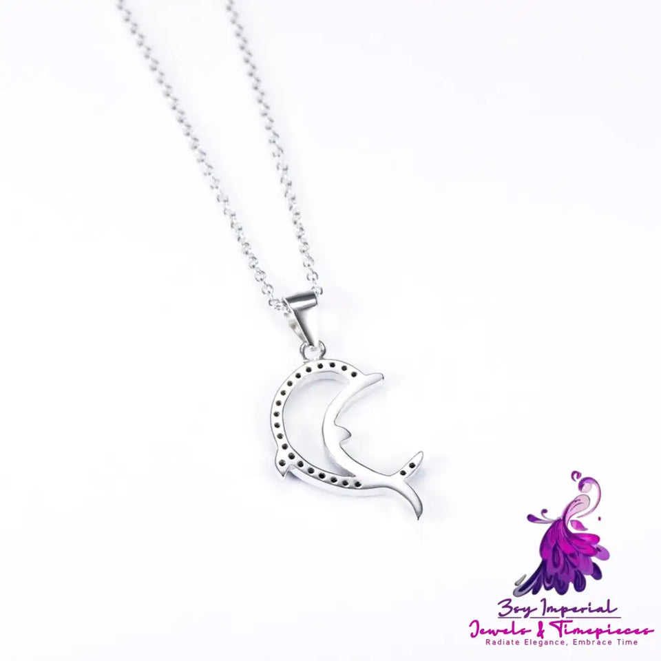 Dolphin Sterling Silver Pendant