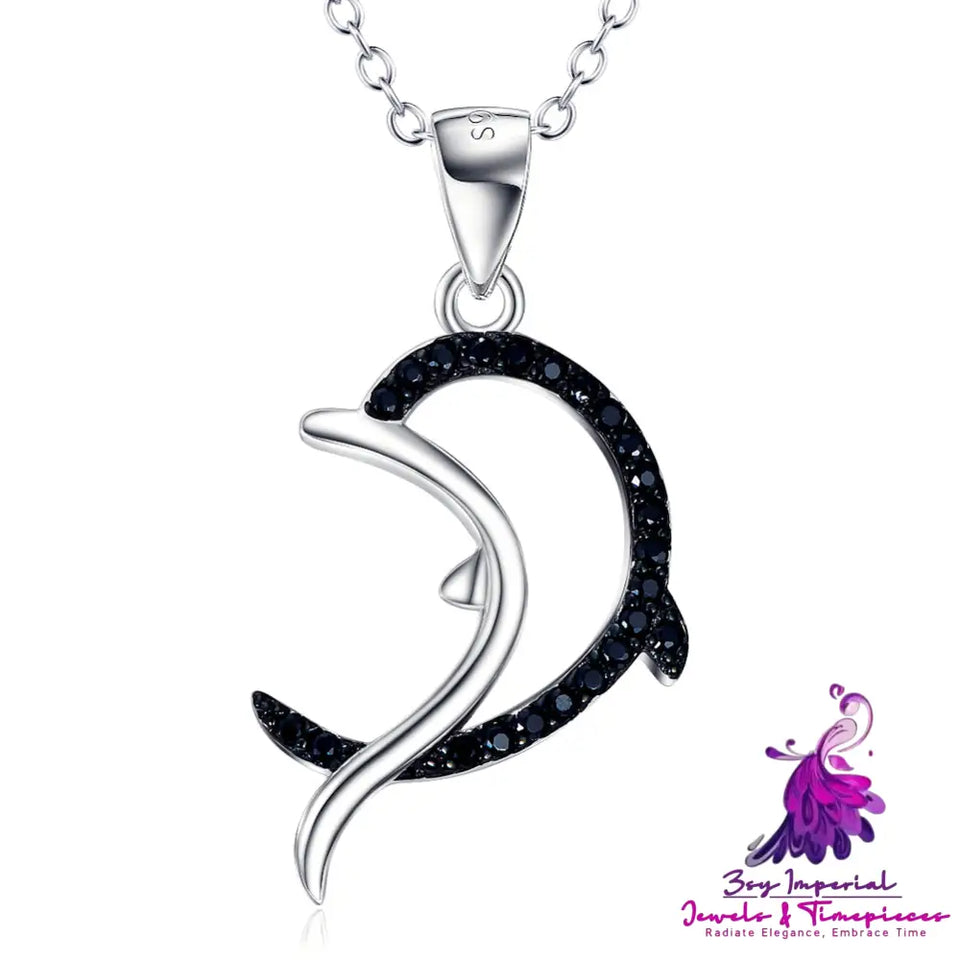 Dolphin Sterling Silver Pendant