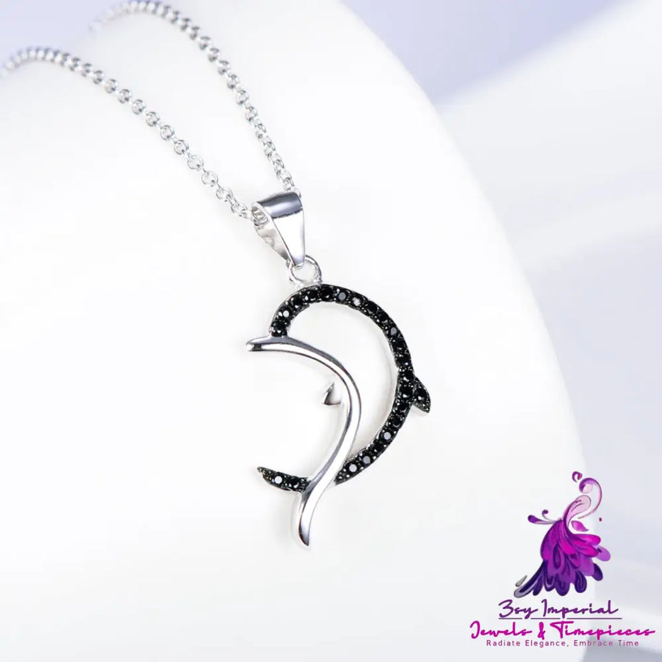 Dolphin Sterling Silver Pendant