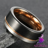 Men’s Jewelry Three-color Domineering Tungsten Ring