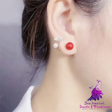 Dongdaemun Fishtail Pearl Earrings