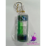 Pressure Relief Double Color Keychain Liquid