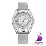 Outer Ring Double Diamond Women’s Quartz Watch