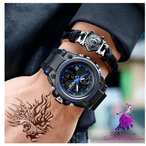 Double Time Waterproof Men’s Watch