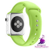 Double Nail Silicone Watch Strap