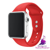 Double Nail Silicone Watch Strap