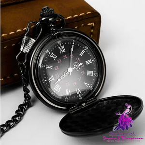 Retro Double-Sided Pocket Watch